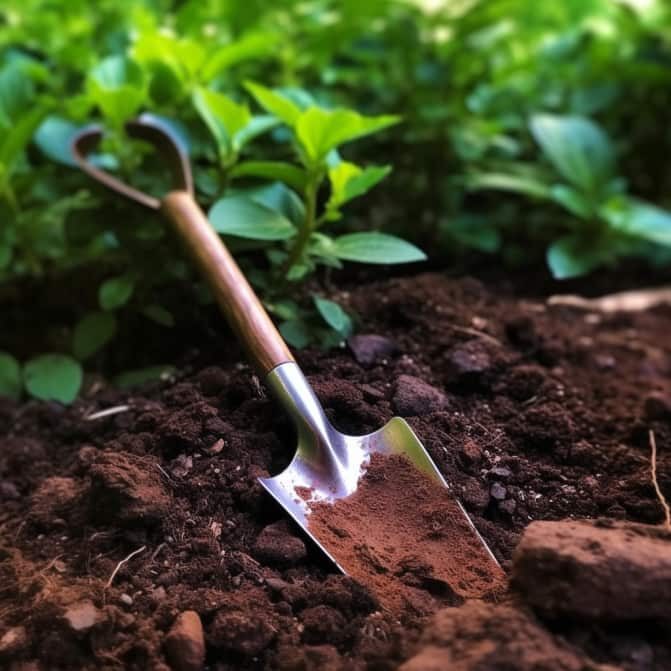 truelle de jardin
