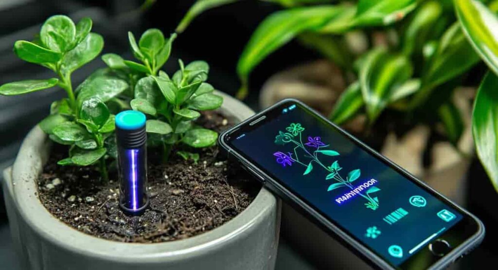 potager d interieur connecté application