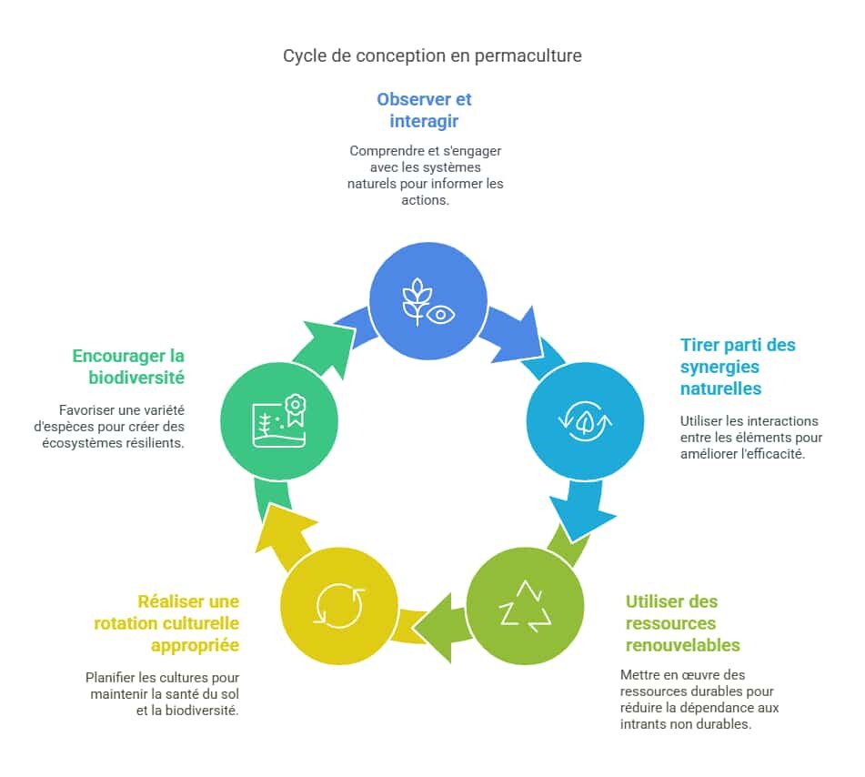 cycle de conception en permaculture