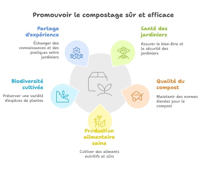 promouvoir le compostage sûr et efficace