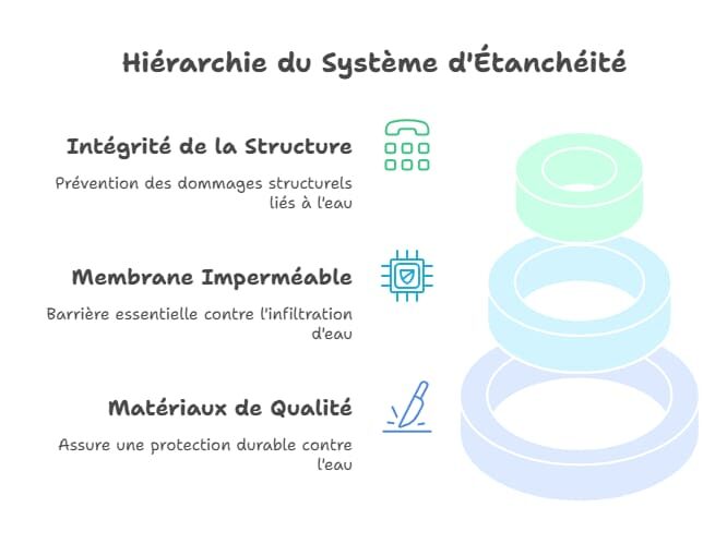 toit végétalisé système d'étanchéité