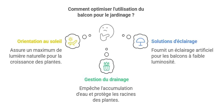 comment optimiser l'utilisation du balcon pour le jardinage