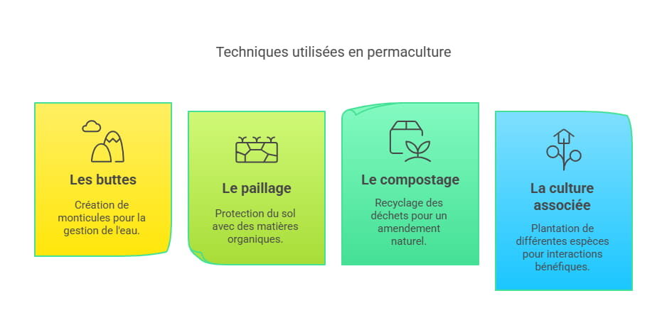 techniques utilisées en permaculture