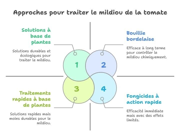 approches pour traiter le mildiou