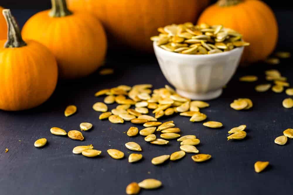 bol de graines de courges